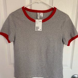 H&M Divided Striped T-Shirt